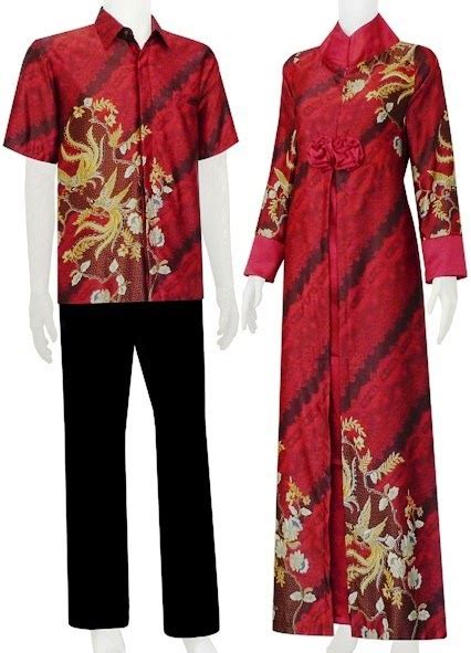 Model, Desain, Gambar Model Baju Batik Wanita Modern Terbaru