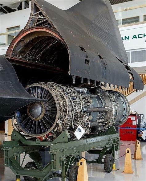 A Closer Look At The Pratt And Whitney J58 Engine In The Sr 71 Blackbird