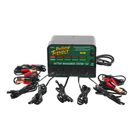 On board 48v @ 10 amp battery charger. Battery Tender 12 Volt 2 Amp Battery Charger - 5 Banks ...