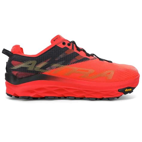 Altra Mont Blanc Mens Trail Running Shoes Coralblack At