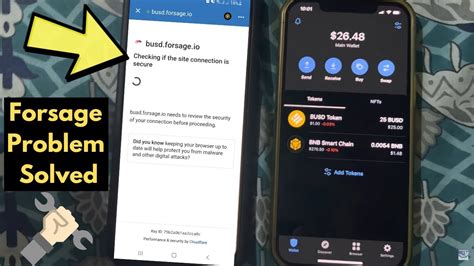 Forsage issue Solved ||Trust wallet Forsage login problem ||Forsage I'd
