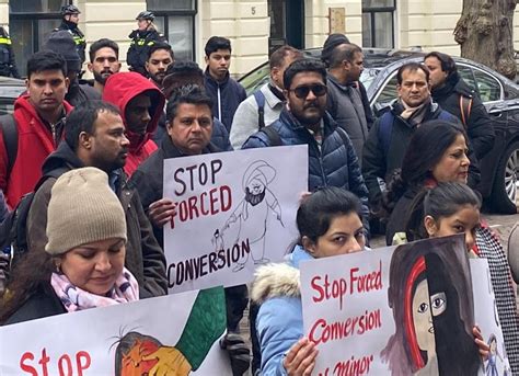 Overseas Pakistani Christians Protest Against Human Rights Violations Suffered By Women Girls