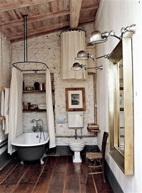 Rustic Farmhouse Bathroom Ideas Hative