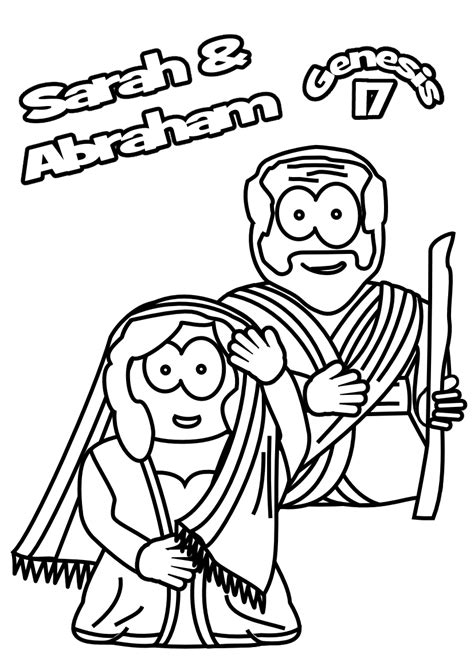 This free storyboard coloring sheet illustrates the calling of abraham. Abraham And Sarah Coloring Pages Printable - Coloring Home