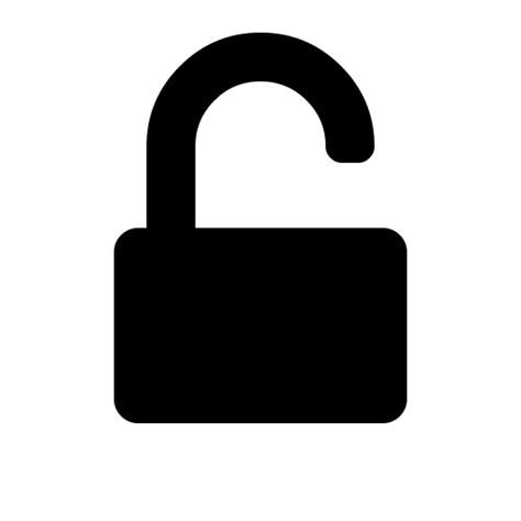 Key lock , unlocked lock s, black padlock illustration png clipart. Collection of Unlocked Padlock PNG. | PlusPNG