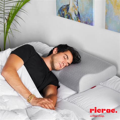 Hard Curved Sleeping Latex Pillow