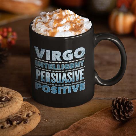 Virgo Astrología Cita Taza Horóscopo Taza Zodíaco Signo Taza de Café