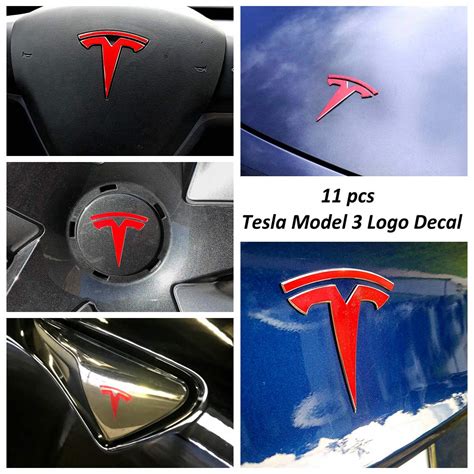 Sribu desain logo desain logo untuk perusahaan makanan. Magicalmai Tesla Model 3 Logo Decal Wrap - 11pcs a Set ...