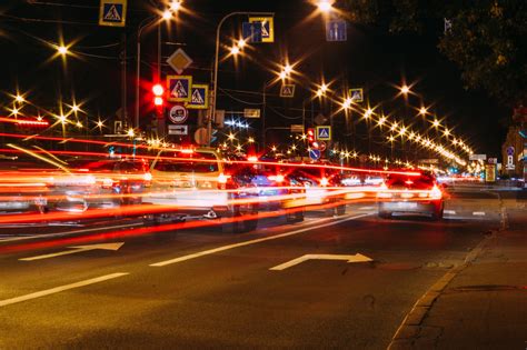 Time Lapse Photo Vehicular Traffic On The Highway At Night · Free Stock