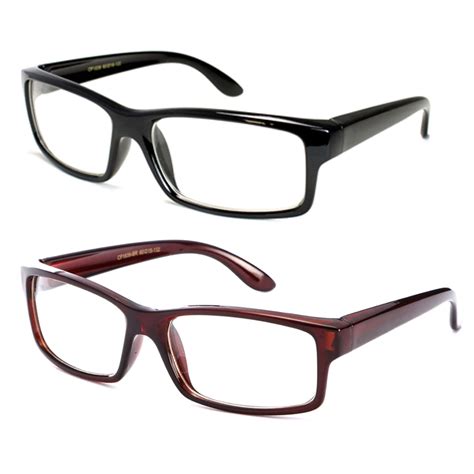 newbee fashion casual nerd thick clear frames fashion glasses rectangular clear lens eye