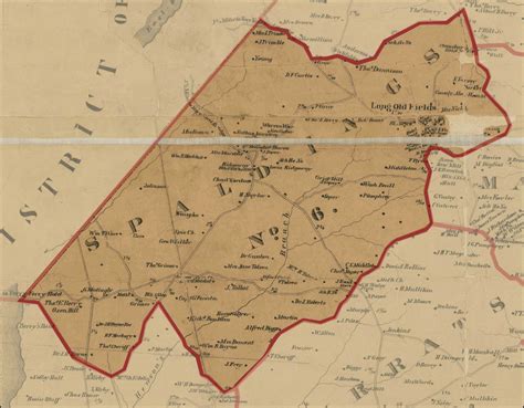 Prince Georges County District 6 Simon J Martenet Martenets Atlas