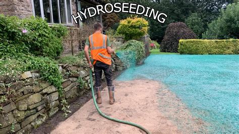 Spray On Grass Seed Review Hydroseeding As Seen On Tv