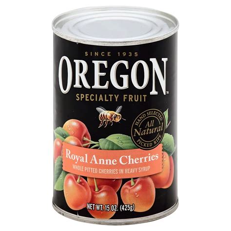 Oregon Fruit Products Pitted Royal Anne Cherries In Heavy Syrup Shop