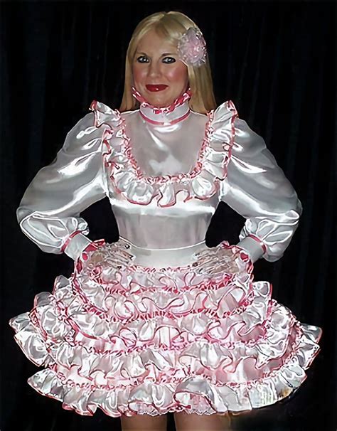 Sissy Maid Dresses Frilly Dresses Sissy Dress Satin Dresses Pretty