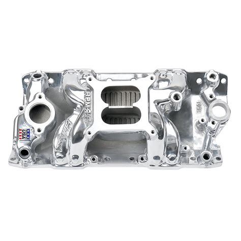 Rpm Air Gap Intake Manifold Edelbrock 75011 Pace Performance Parts