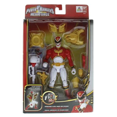 POWER RANGERS MEGA Force Figurine Red Ranger Armoured Ultra 16 CM