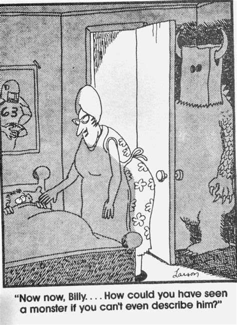 The Far Side By Gary Larson Cartoon Monsters Cartoon Jokes Funny