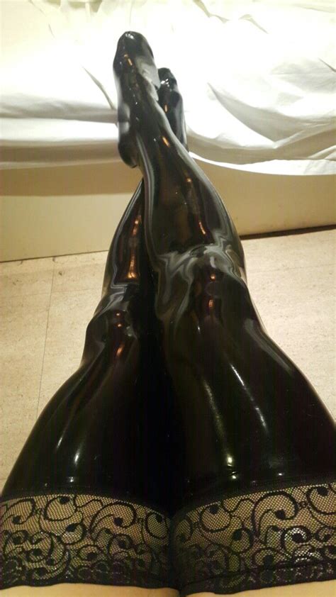 pin on latex legs and feet