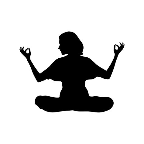 Free Images Yoga Woman Girl Mind Peace Harmony Calm Silhouette