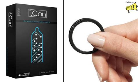 Smart Condom Icon That Measures Speed Of Thrusts And Calories