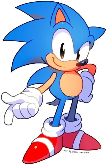 Sonic The Hedgehog Art By Drawloverlala