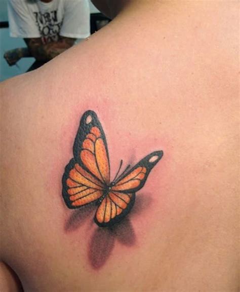 24 Inspiring 3d Butterfly Tattoos Designs 3d Butterfly Tattoo