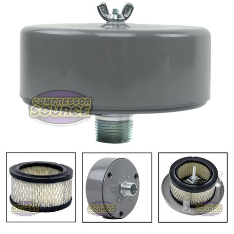 1 Mnpt Complete Intake Filter Housing W Element For Air Compressor