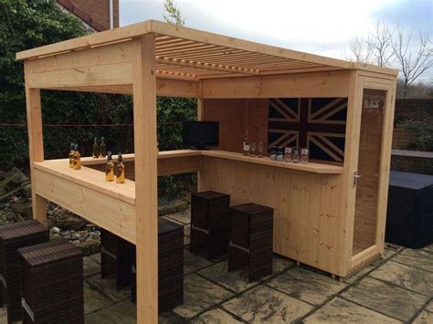 Sample gallery of 100+ home bar photos built by our members, not a bunch of pros. DIY OUTDOOR BAR IDEAS 54 - decoratoo