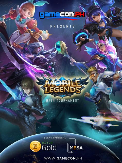 Mobile Legends Tournament Poster Template Contoh Poster Riset