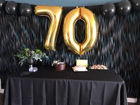 Decorations For 70th Birthday