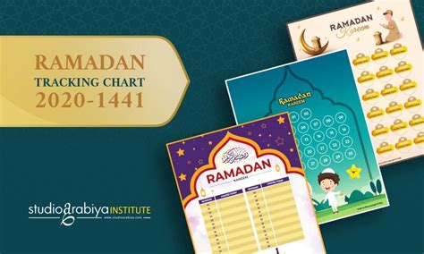 Ramadan Fasting Charts Set Free Download
