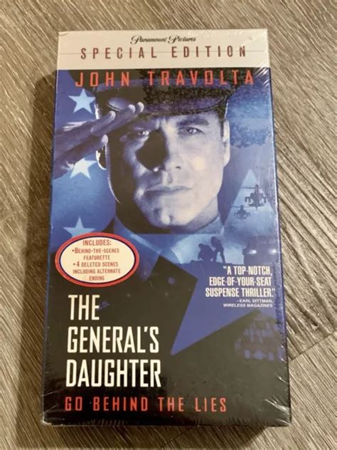 THE GENERALS DAUGHTER VHS 2000 Special Edition New Sealed John