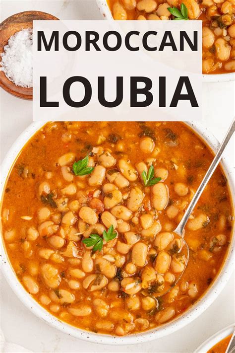 Moroccan Loubia Recipe Delicious Stewed White Beans