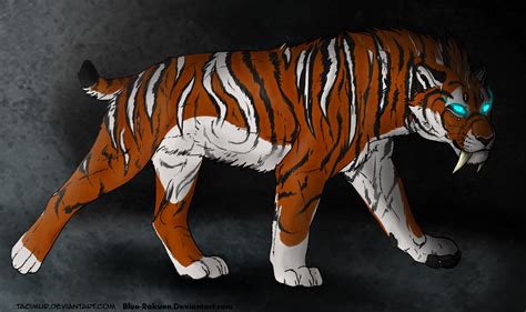 Kane Sabertooth Tiger By Blue Rakuen On Deviantart