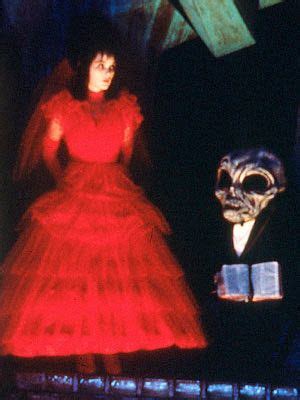 This gorgeous lydia red dead bride costume is perfect for a beetlejuice fan and includes a short bright red lace bride dress with a feature bow on the back and a red lace veil. Lydia beetlejuice movie costume | Beetlejuice wedding ...