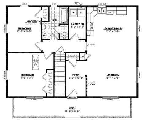 36 X 40 House Plans Home Decor Idea House Plan With Loft Cabin