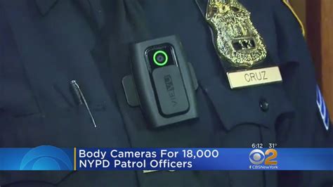 All Nypd Patrol Officers To Have Body Cameras By End Of The Year Youtube