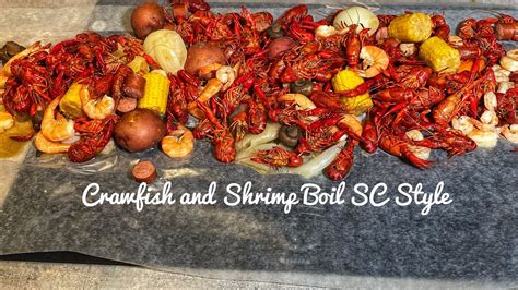 Crawfish And Shrimp Boil The Sc Low Country Way Crawfishboil Youtube