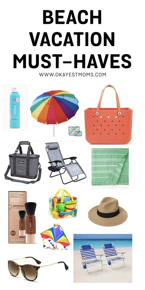 16 Beach Must Haves For Your Next Vacation Okayest Moms