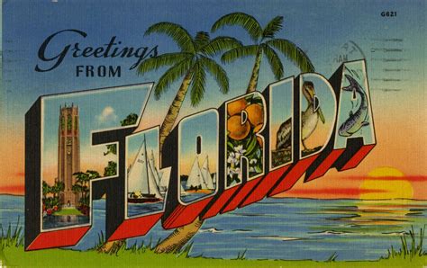 Florida Memory Greetings From Florida