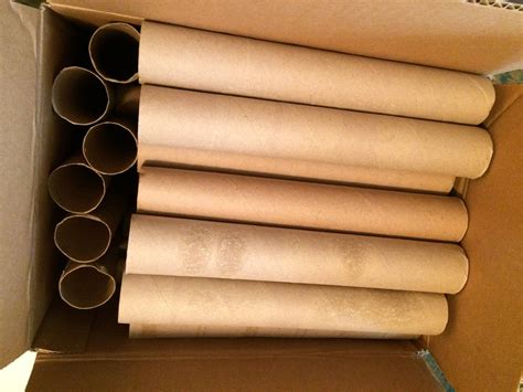 30 Recycled Paper Towel Cardboard Tubes Rolls Clean Arts Crafts