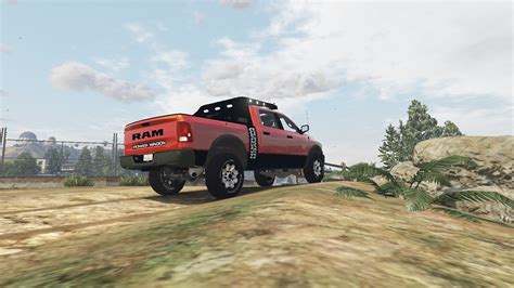 2017 Dodge Ram 2500 Power Wagon Addonreplace Fivem Gta5