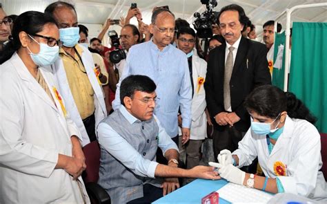 Ministry Of Health On Twitter Rt Sjhdelhi Hon Ble Health Minister Dr Mansukh Mandaviya Ji