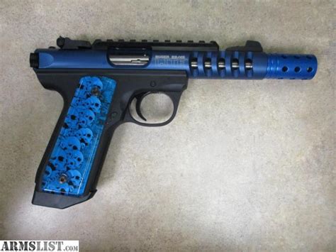 Armslist For Sale Ruger 2245 Lite Anodized Blue 22lr Target Pistol