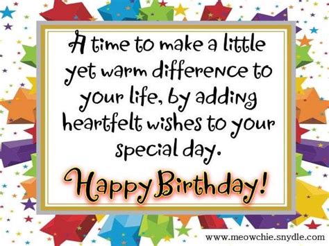Heartfelt Birthday Wishes Pictures Photos And Images For Facebook
