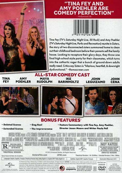 Sisters Dvd 2015 Dvd Empire