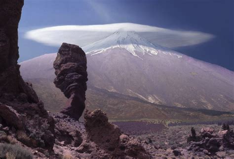 Pico Del Teide Cloud Part Of The Unexplained Phenomena Project