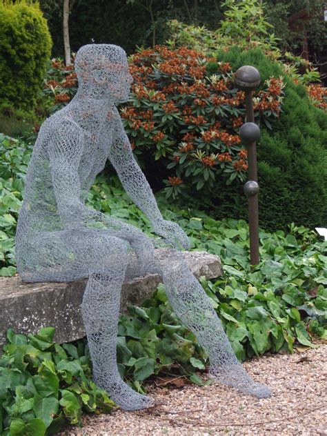 Chicken Wire Human Sculpture Wire Art Sculpture Chicken Wire Art