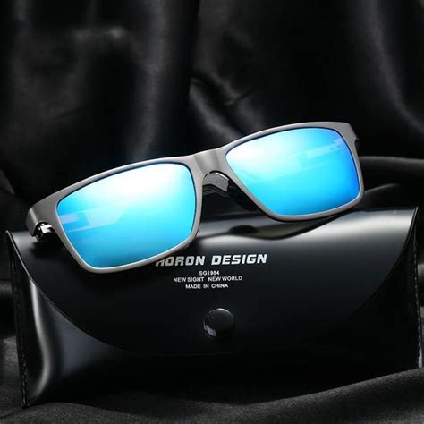 fuzweb vazrobe aluminium magnesium sunglasses men polarized revo polarizing men s for male
