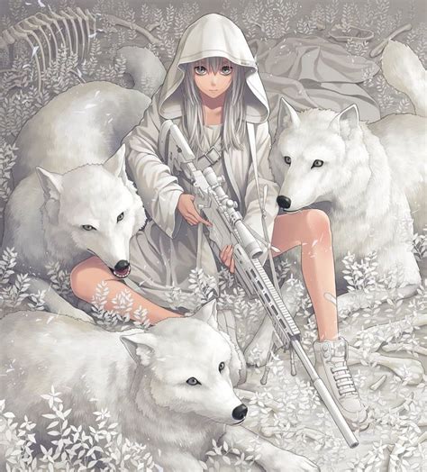 A Wolf With A Sheeps Clothing Kawaii Anime Girl Anime Wolf Girl Chica
